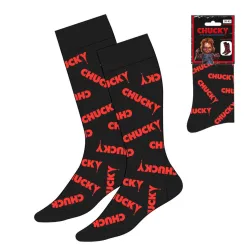 Calzini lunghi adulto Chucky Neri 38/45