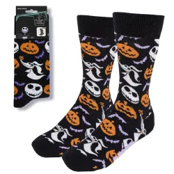 Calzini lunghi per adulti Nightmare Before Christmas Pumpkin 38/45