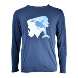 Ushuaia Whale Whale T-shirt da casa da uomo L