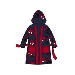 Accappatoio per bambini Spiderman Blu Scuro 3-8 anni
