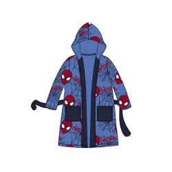 Accappatoio per bambini Spiderman Azzurro 3-8 anni