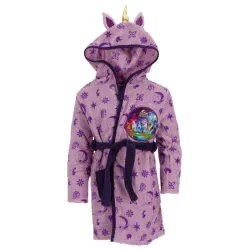 Accappatoio per bambini Unicorn Purple Academy 9 - 10 anni / 134 - 140 cm