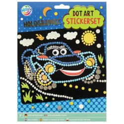 Set di adesivi olografici per veicoli Moxy Car
