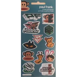 Set di adesivi in ​​schiuma gonfia Paul Frank Monkey