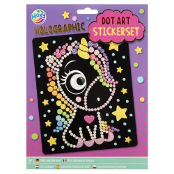 Set di adesivi ologramma Unicorn Moxy