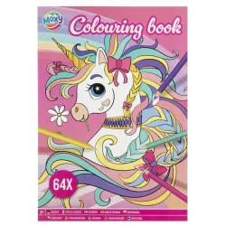 Libro da colorare Unicorn Moxy di 64 pagine