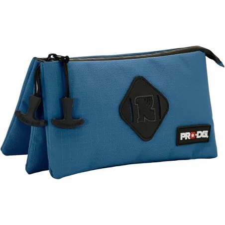 PRODG Navy Blue-Astuccio Triplo Smart, Blu Scuro, 23 x 11 cm