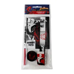 Set di cancelleria Spiderman World of Webs 5 pezzi