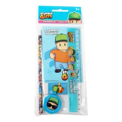 Set di cancelleria Stumble Guys Race, 5 pezzi