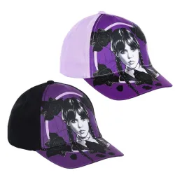 Cappellino da baseball per bambini Wednesday Dark Vibes 52-54 cm