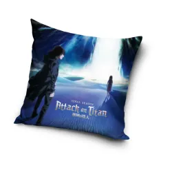 Fodera per cuscino in velluto Attack on Titan Waterfall 40x40 cm
