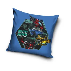 Transformers Autobots Copricuscino decorativo blu 40x40 cm Velluto