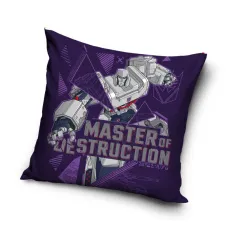 Fodera per cuscino Transformers Master of Destruction 40x40 cm Velluto