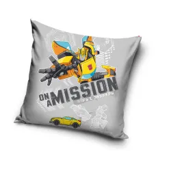 Fodera per cuscino in velluto Transformers Mission 40x40 cm
