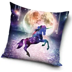 Fodera per cuscino unicorno 40x40 cm