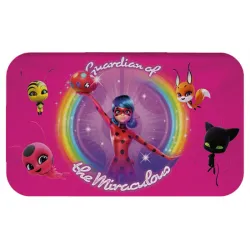 Zerbino Miraculous Ladybug Guardian, tappetino da bagno 40x70 cm
