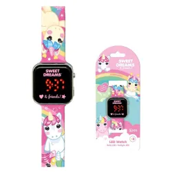 Orologio digitale LED Unicorn Dreams