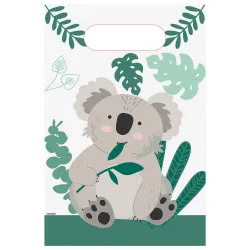 Set di 8 sacchetti regalo Koala Eucalyptus