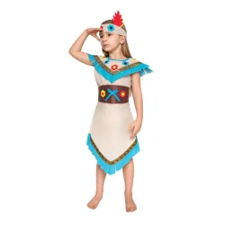 Ragazza indiana indiana, costume 110/120 cm