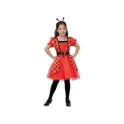 Costume Coccinella Coccinella Rossa 120/130 cm