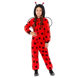 Costume Coccinella Rosso 4-6 anni