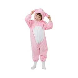Animali Costume da maiale rosa 92/104 cm