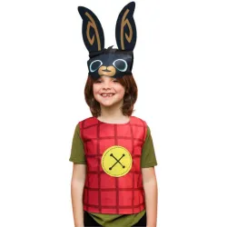 Bing Bunny Costume da coniglietto nero 92/104 cm