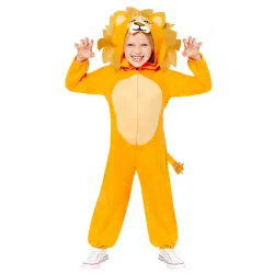 Costume da Leone Giallo 6-8 anni