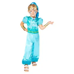 Costume Shimmer e Shine Blu 4-6 anni