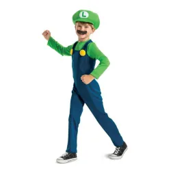 Costume da Super Mario Luigi per 7-8 anni