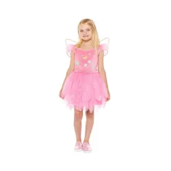 Costume Fata Rosa 3-4 anni