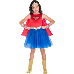 Costume da Eroe di Wonder Woman 6-8 anni