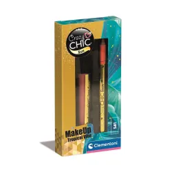 Lucidalabbra e matita labbra Crazy Chic Tropical Clementoni