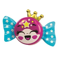 Crazy Chic White Star lucidalabbra a forma di caramella Clementoni