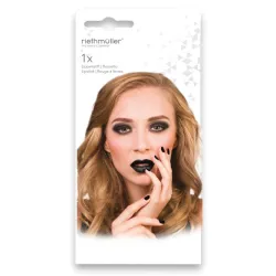 Trucco per feste, rossetto nero