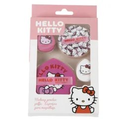 Set di 4 spugnette per trucco Hello Kitty Pink