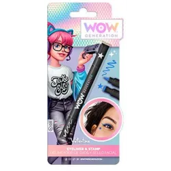 Set di eyeliner e timbri blu WOW Generation