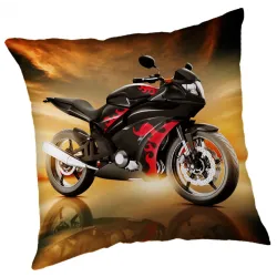 Cuscino decorativo moto 40x40 cm