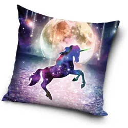 Cuscino decorativo Unicorno Luna 40x40 cm