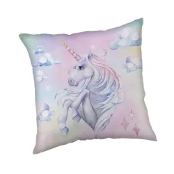 Cuscino decorativo Unicorno Arcobaleno 40x40 cm