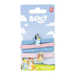 Set di elastici per capelli blu da 4 pezzi