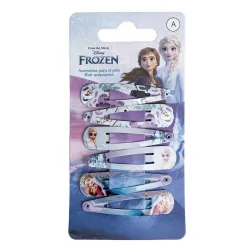Set di fermagli per capelli Disney Frozen Snowflakes da 6 pezzi