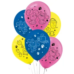 Blue's Clues Fun palloncino, set da 6 pezzi 11 pollici (27,5 cm)