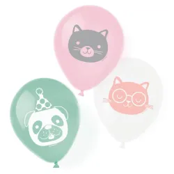 Palloncino Pets Hello Pets, 6 pezzi da 9 pollici (22,8 cm)