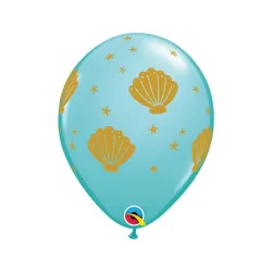 Conchiglia oceanica, palloncino 6 pezzi 11 pollici (28 cm)