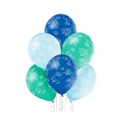 Palloncino Plane Fly K, 6 pezzi 12 pollici (30 cm)