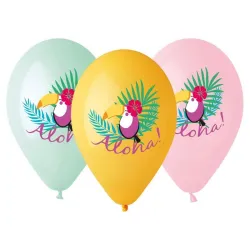 Tucano Tucano Aloha, palloncino, 5 pezzi 13 pollici (33 cm)