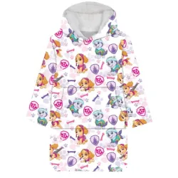 Paw Patrol Skye ed Everest morbida coperta in pile, poncho 3-6 anni