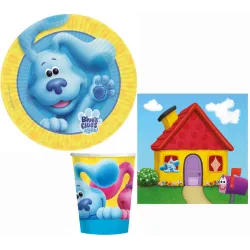 Blue's Clues Divertente set da festa con 32 pezzi, piatto da 23 cm