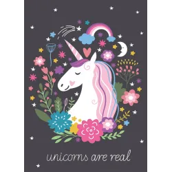 Coperta polare unicorno 100*140 cm